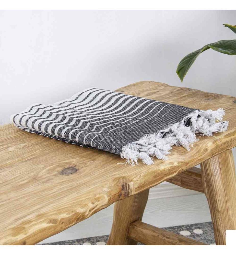 Serviette De Plage Géante 90x180 Cm Jilda-tex - 100% Coton, Face Velours / Dos éponge - Motif Gecko - Très Absorbante, Sèche Vite - Lavable à 40°C