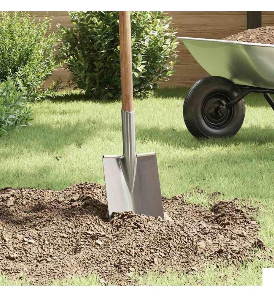 Tête de pelle Argent 43 x 17 cm Acier enduit de poudre