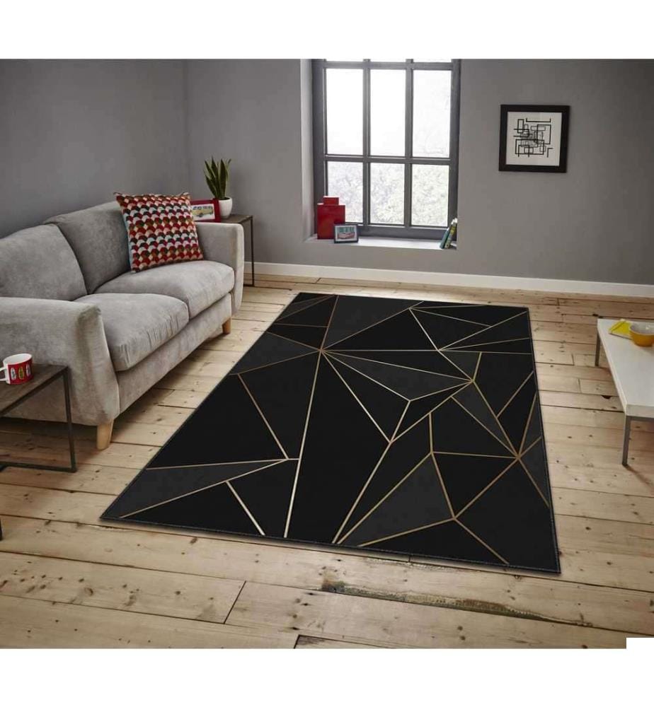Tapis, Multicolore, 100% Polyester, 140 x 220 cm