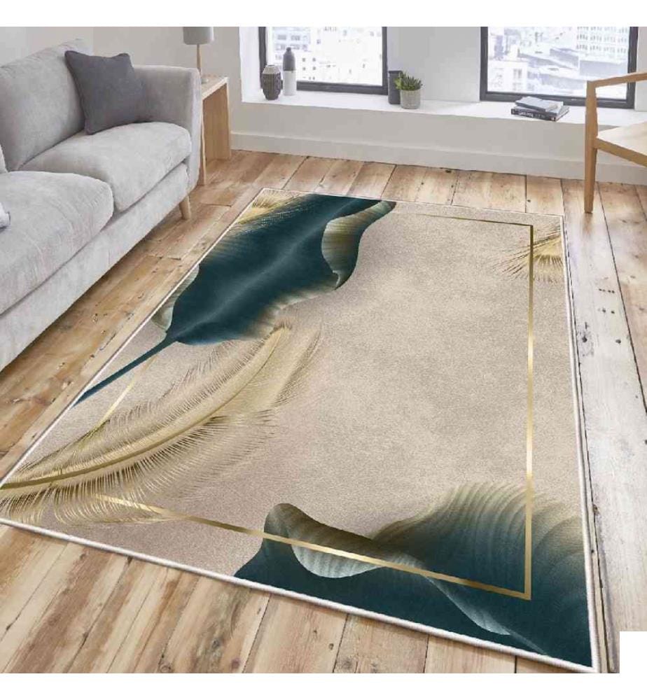 Tapis, 120 x 180, , Multicolore, Tissu velours, Semelle coton