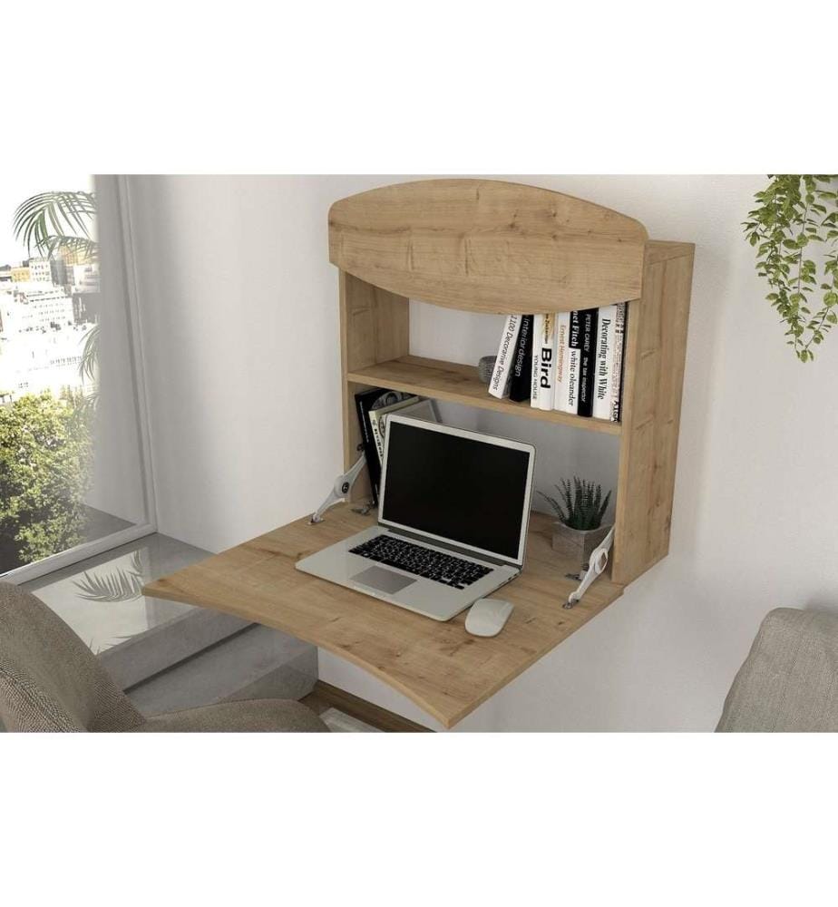 Bureau d'étude, chêne, panneau de particules mélaminé