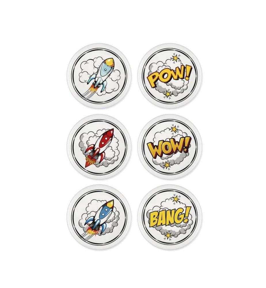 Set de bols pour apéritifs, 6 pièces, multicolore