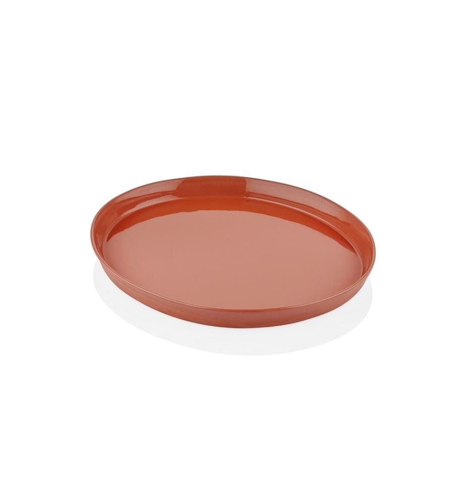 Assiette de service, Terracota, 100% Porcelaine