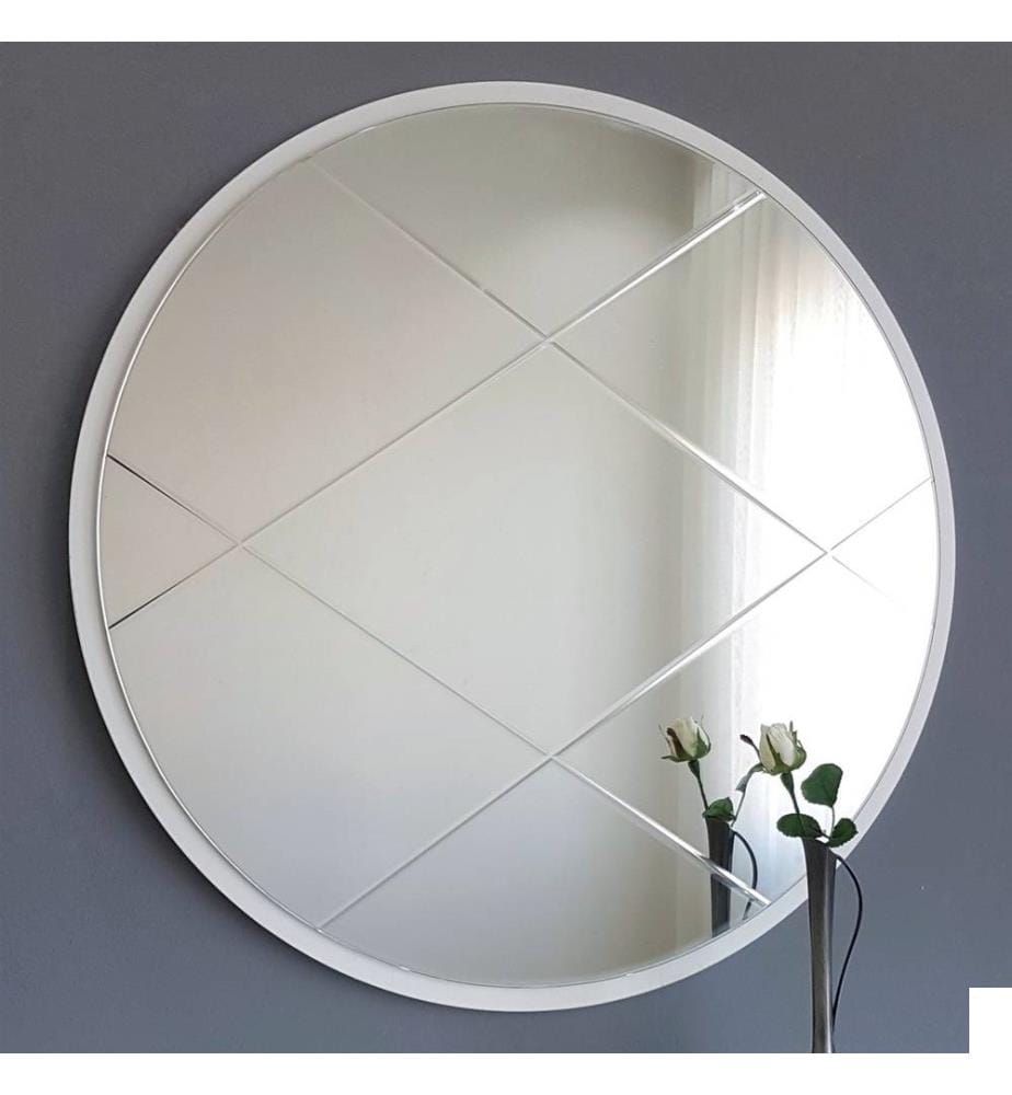 Miroir, argent, MDF