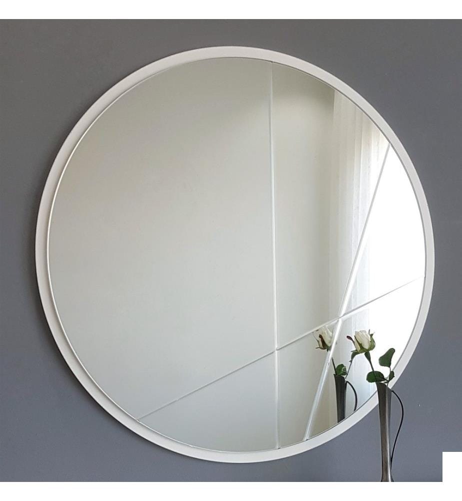 Miroir, argent, MDF