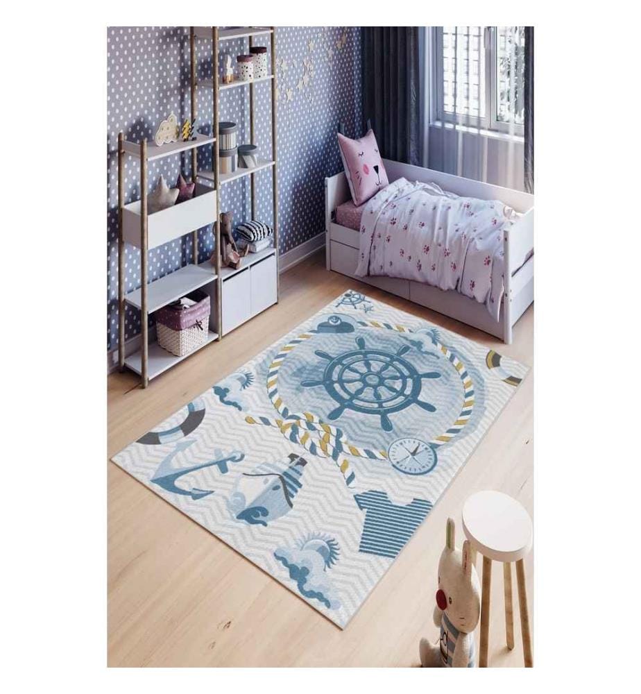 Tapis, Multicolore, 100% Polyester, 140 x 220 cm