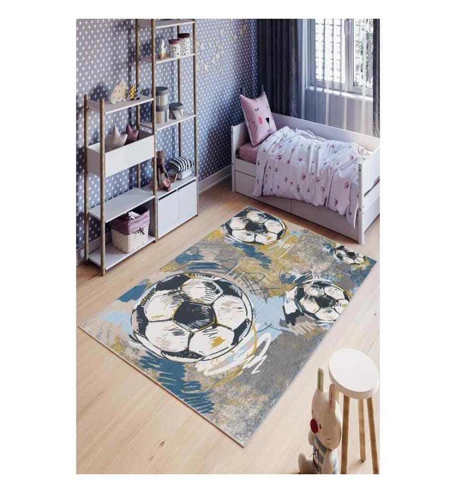Tapis, Multicolore, 100% Polyester, 140 x 220 cm