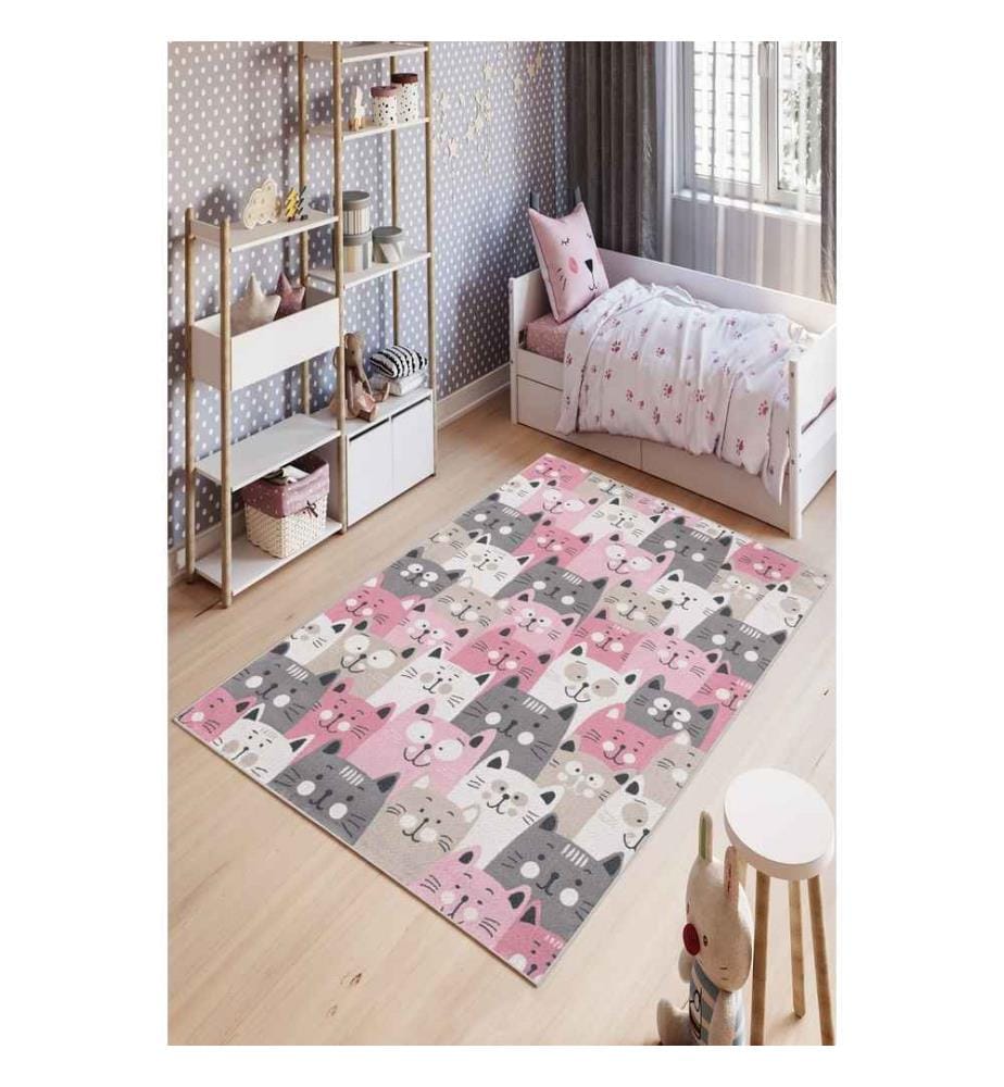 Tapis, Multicolore, 100% Polyester, 140 x 220 cm