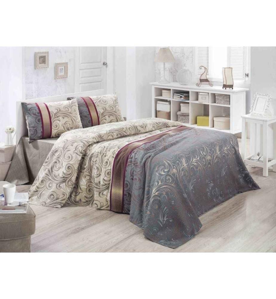 Single Pique, Cream Beige Grey Claret Red White, Cotton, 260 gr-m²,