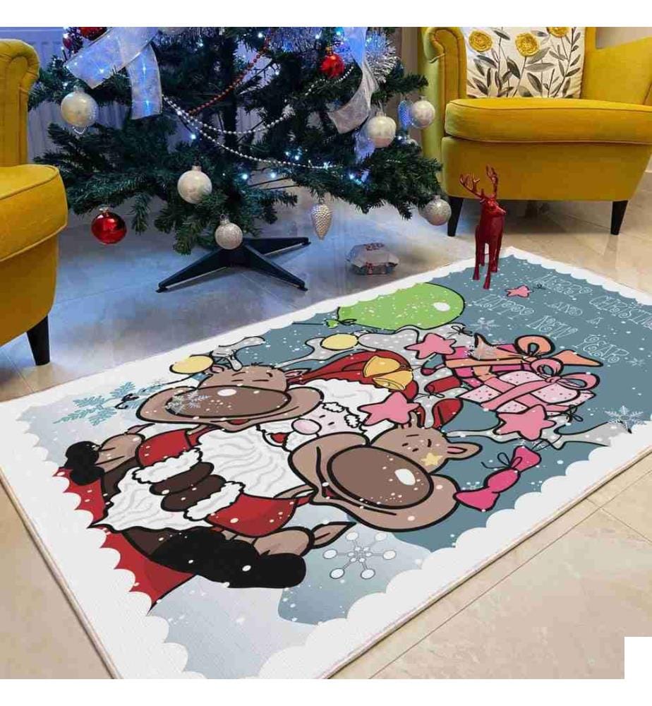 Tapis, 80 x 200, , Multicolor, 70% Coton - 30% Polyester, 1450 gr-m²,