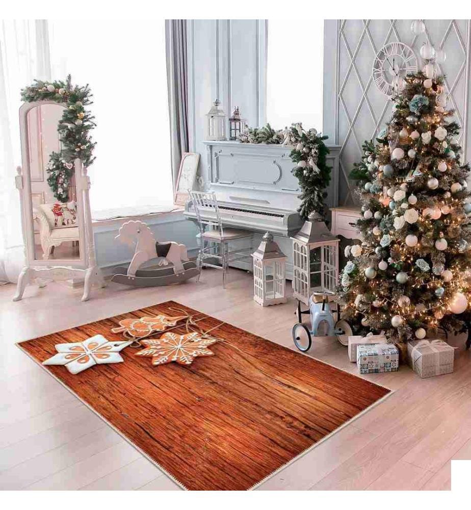 Tapis, Multicolore, 70% Coton - 30% Chenille, 80 x 120 cm