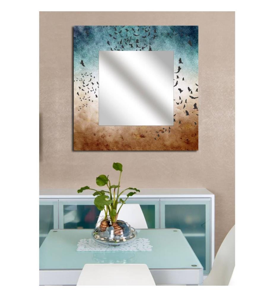 Miroir décoratif, Multicolore, Miroir, Plexiglas,