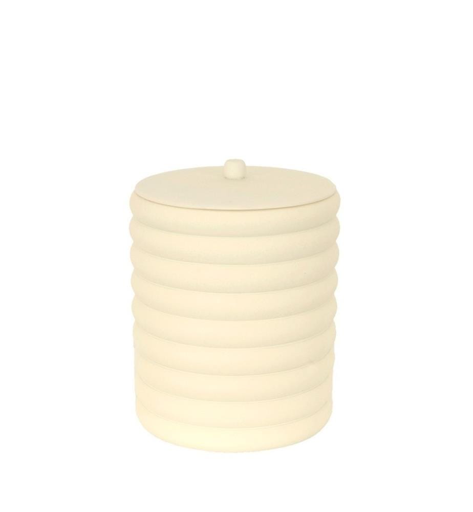 Seau, écru, 100% polyrésine
