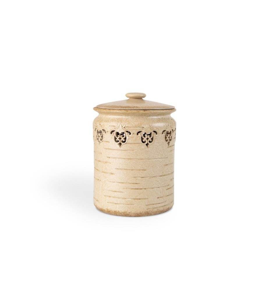 Seau, beige, 100% polyrésine