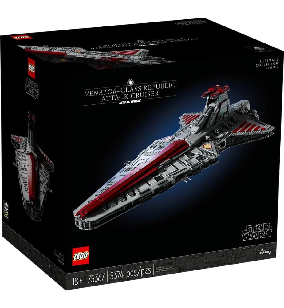 LEGO 75367 - Le croiseur d'assaut de classe Venator de la République