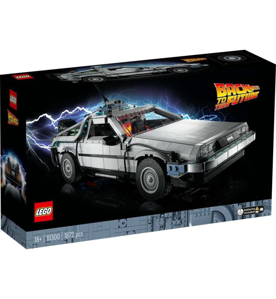 LEGO 10300 - La Machine à Remonter le Temps de Retour vers le Futur