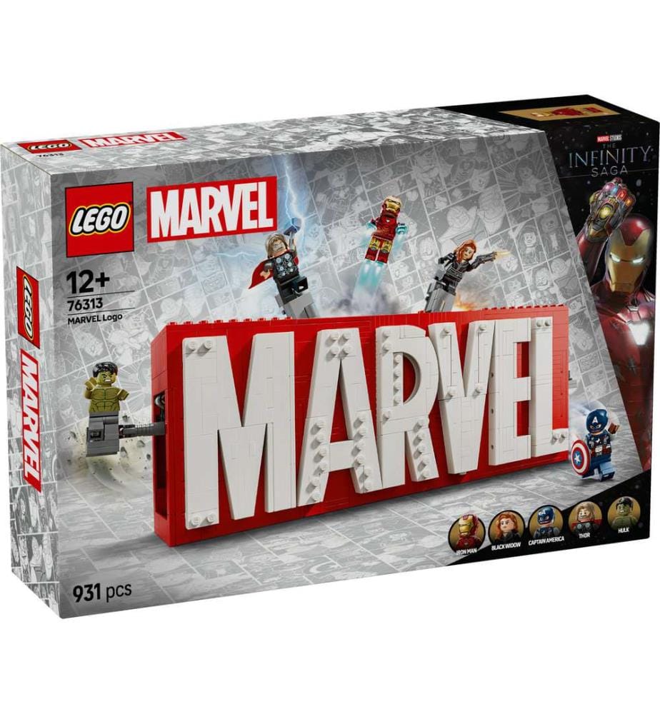 LEGO 76313 - Logo MARVEL et ses super-héros