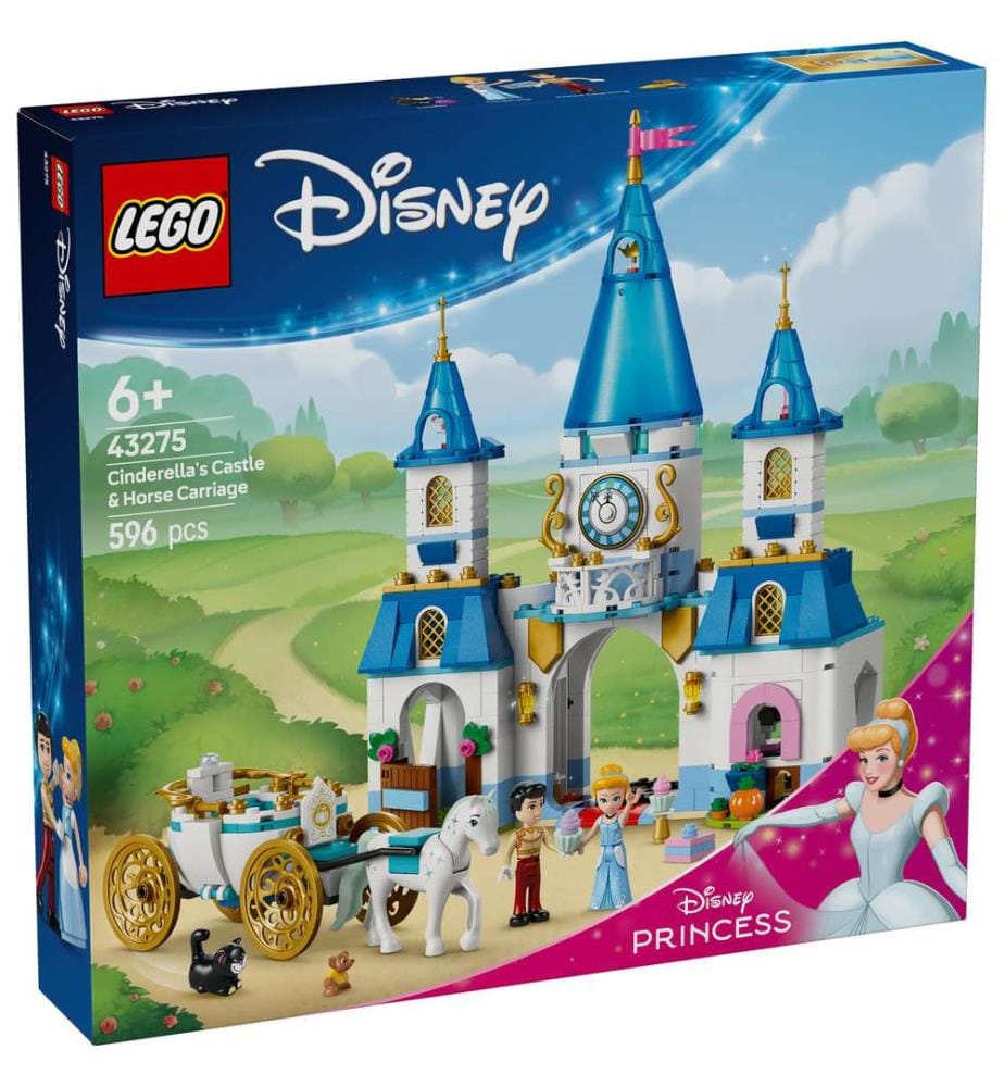 LEGO 43275 - Le château de Cendrillon et la calèche