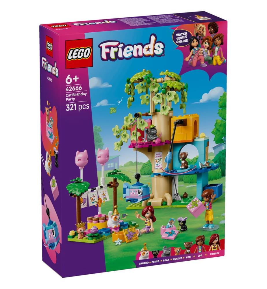 LEGO 42666 - La fête d’anniversaire et l’arbre à chats