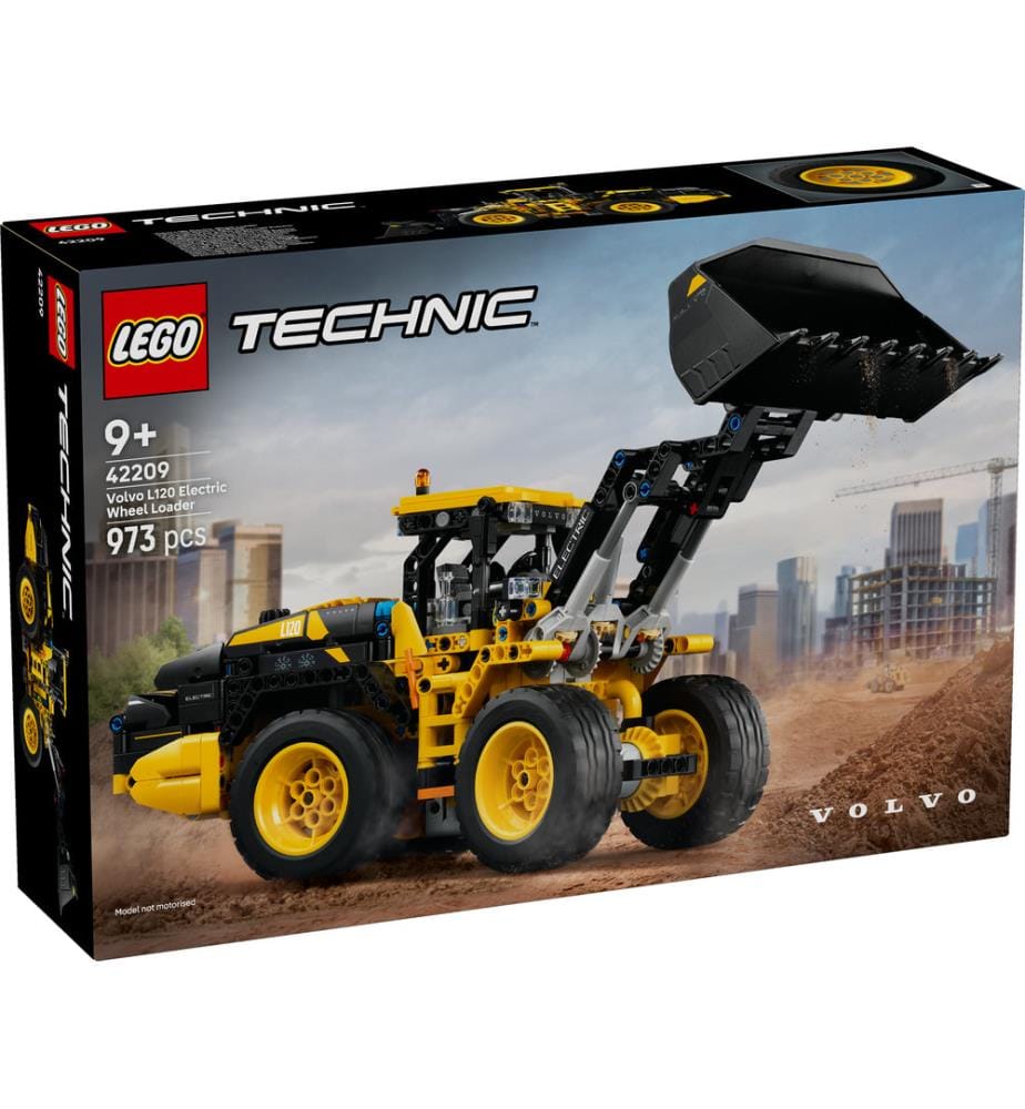 LEGO 42209 - La chargeuse sur pneus Volvo L120 Electric