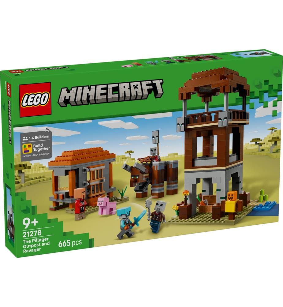 LEGO 21278 - L’avant-poste de pillards et le ravageur