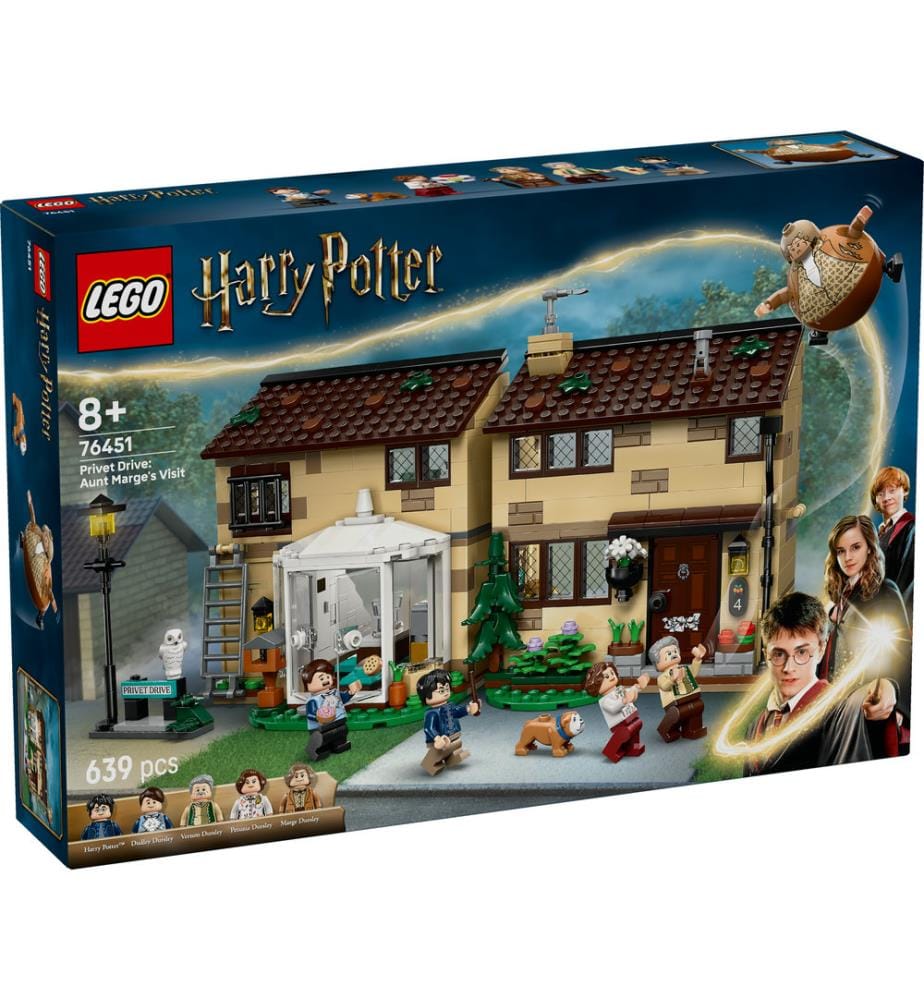 LEGO 76451 - Privet Drive : la visite de tante Marge