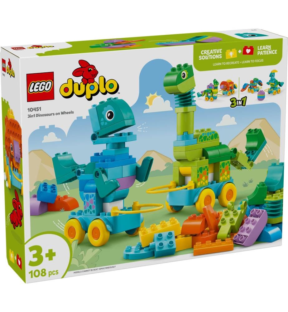 LEGO 10451 - Dinosaures sur roues 3-en-1