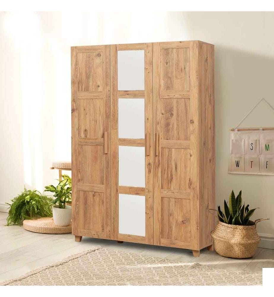 Armoire, pin atlantique, panneau de particules mélaminé