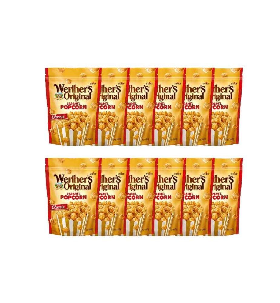 STORCK - Werther's Original Caramel Popcorn Classic 12 x 140 g
