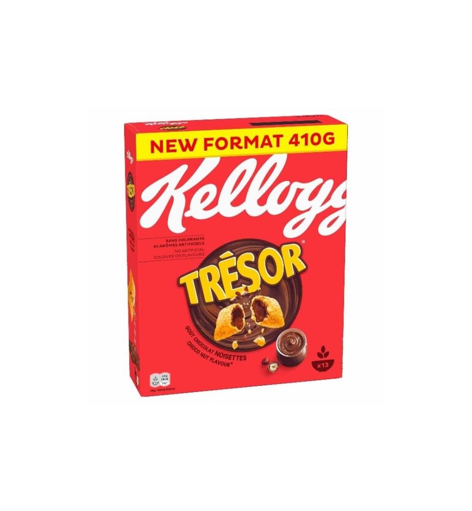 KELLOGG'S - Céréales Mmh...Tresor Choco Nut 410 g