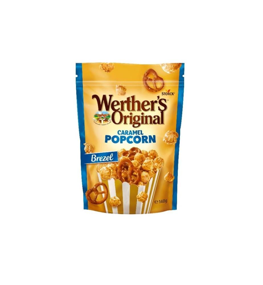 STORCK - Werther's Original Caramel Popcorn Brezel 140 g