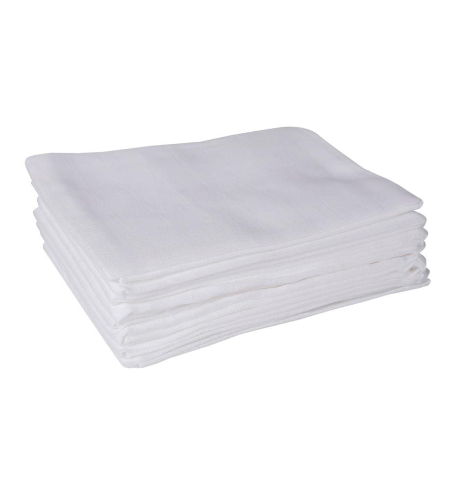 Langes gaze 8 pcs. blanc