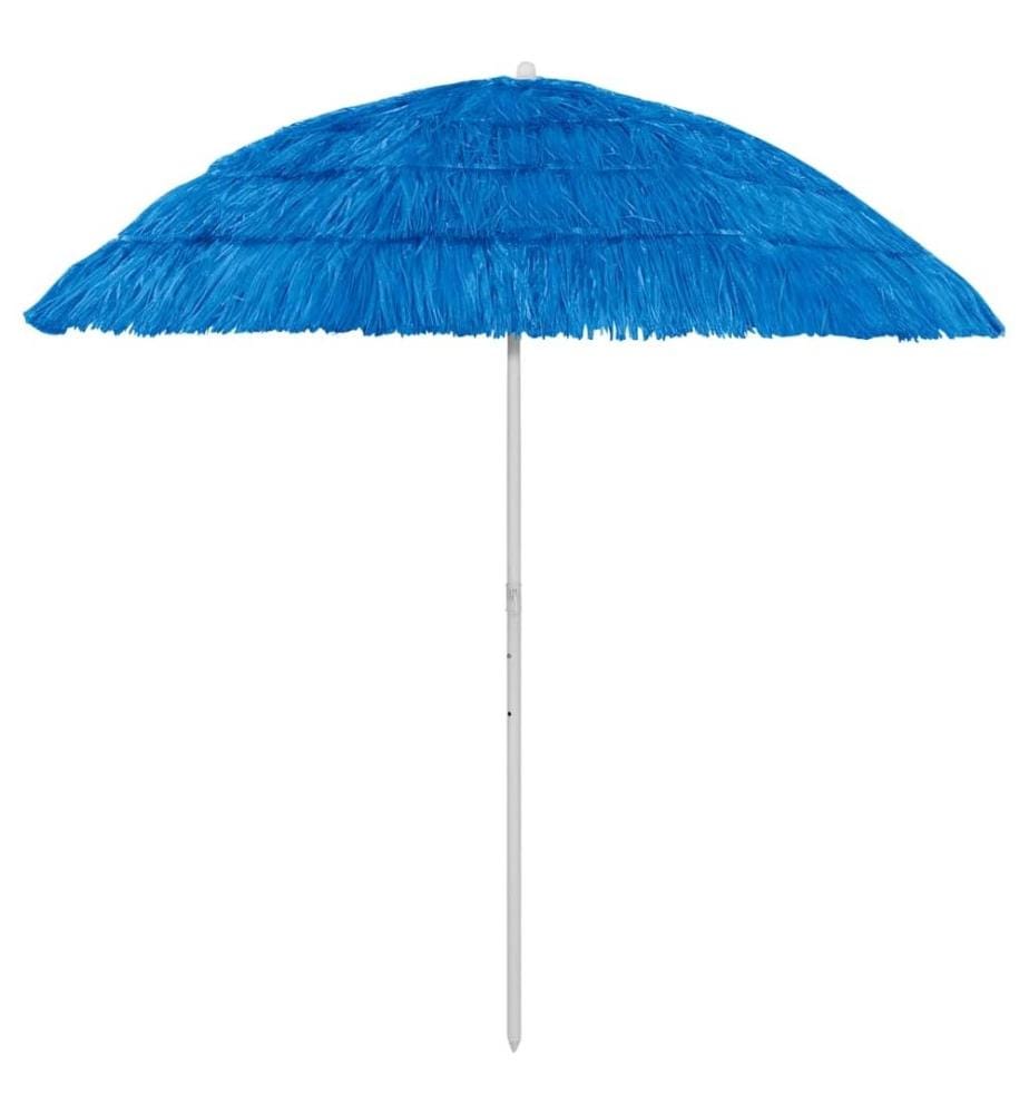 Parasol de plage Hawaii Bleu 240 cm