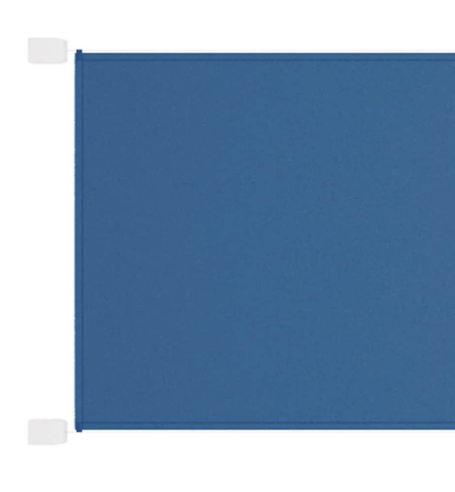 Auvent vertical Bleu 60x420 cm Tissu oxford