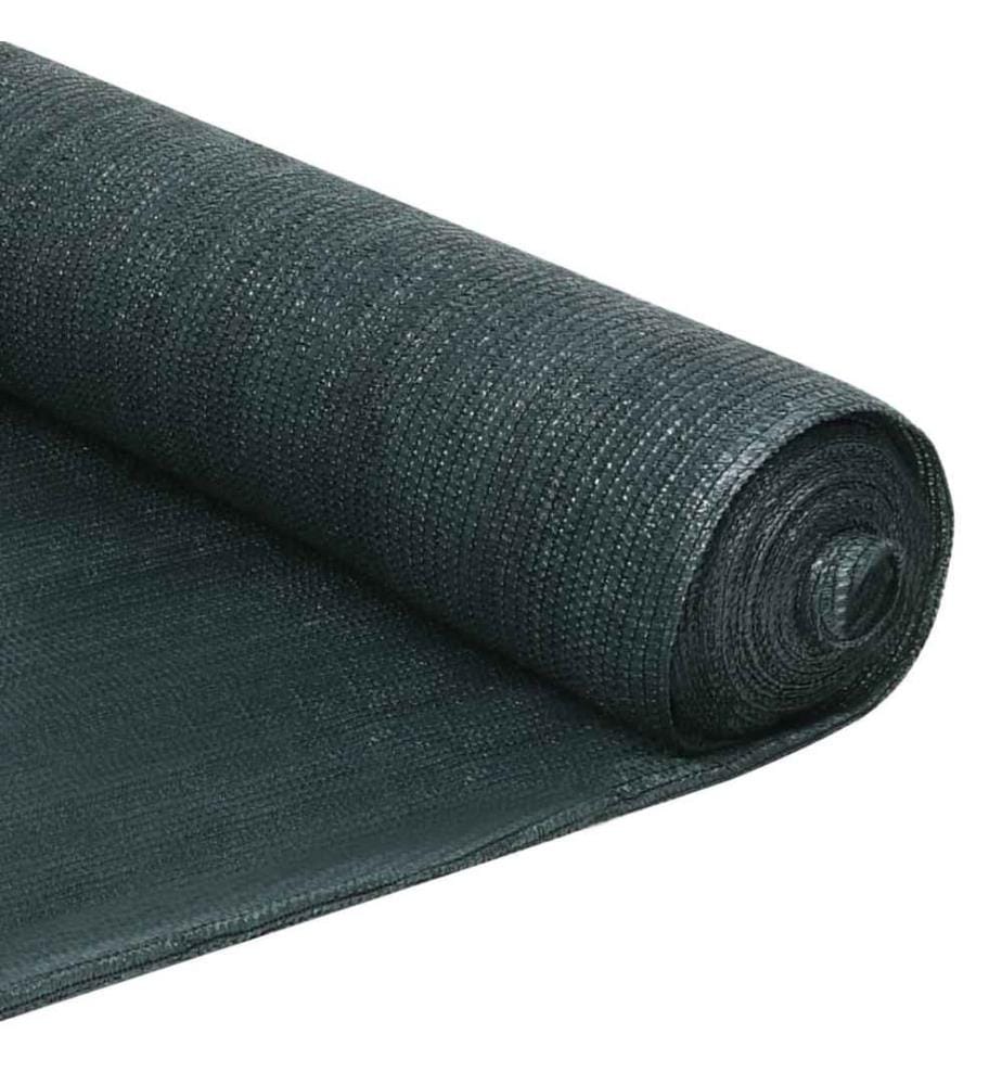 Filet brise-vue PEHD 2 x 10 m Vert
