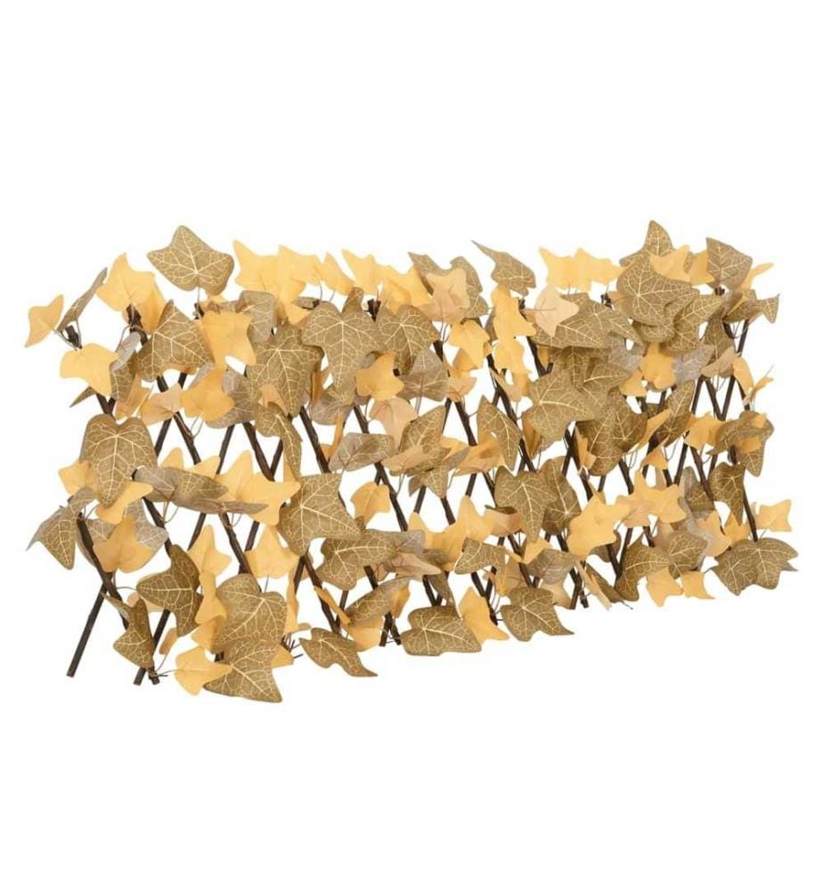 Treillis de feuille d'érable artificiel extensible 180x30 cm