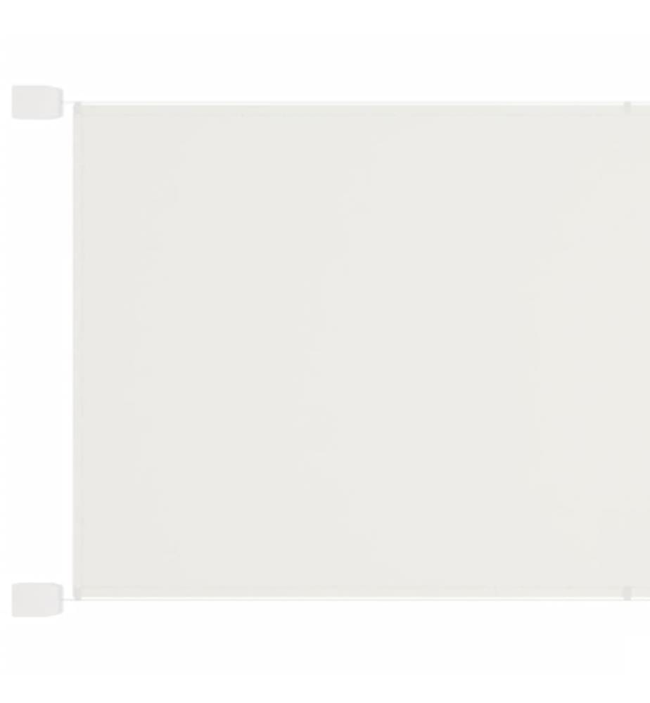 Auvent vertical Blanc 180x1200 cm Tissu oxford