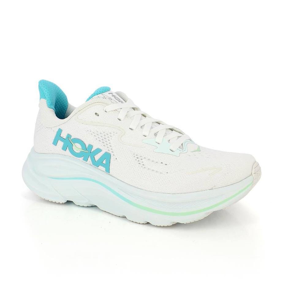 Chaussures de Course à Pied Clifton 10 - Blanc et Bleu