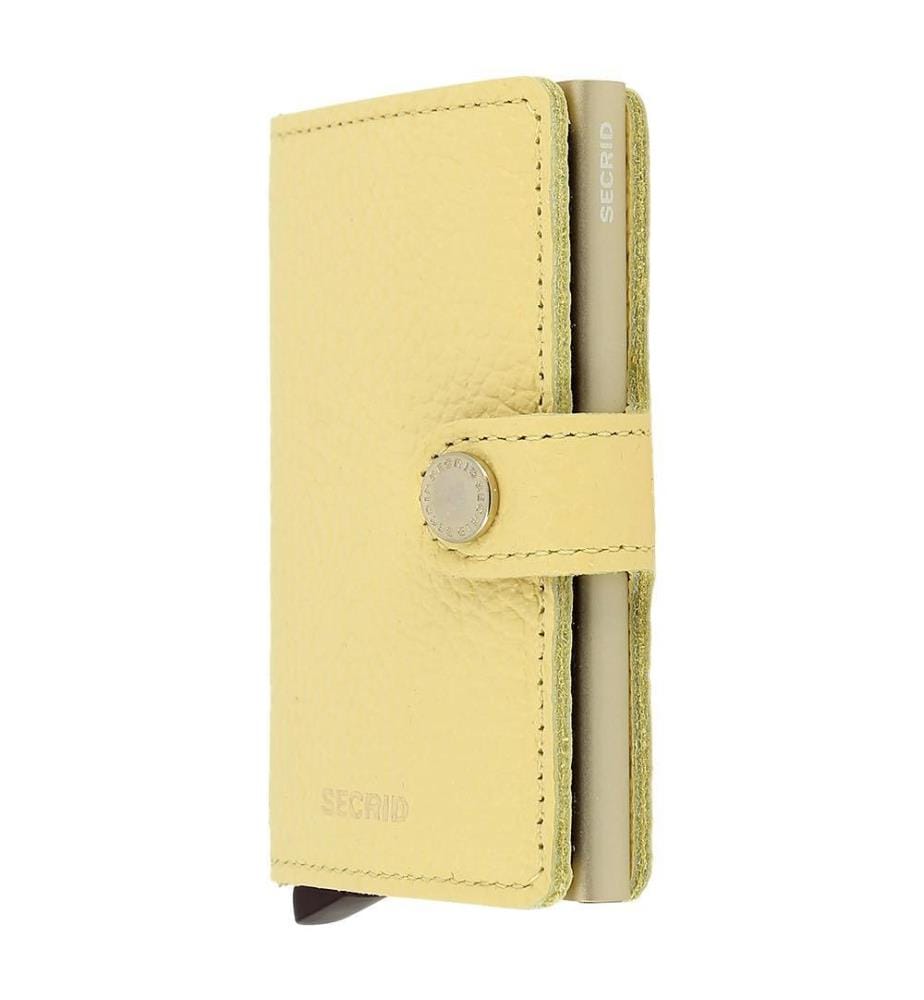 Porte-cartes Miniwallet - Pebble Butter Yellow