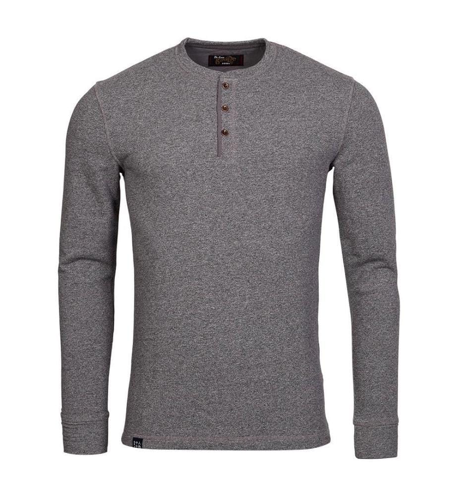 T-Shirt Manches Longues - Heritage Dark Grey Grindle