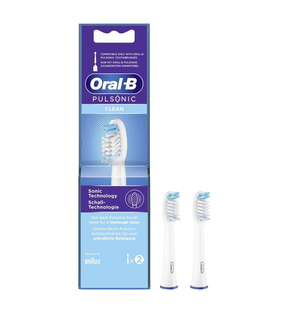 Brossettes Pulsonic Clean 2 Pièces