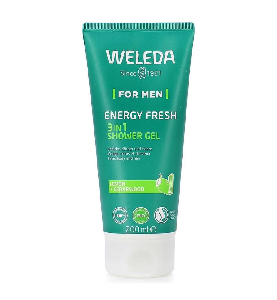 Gel douche 3in1 Energy Fresh pour hommes - 200 ml
