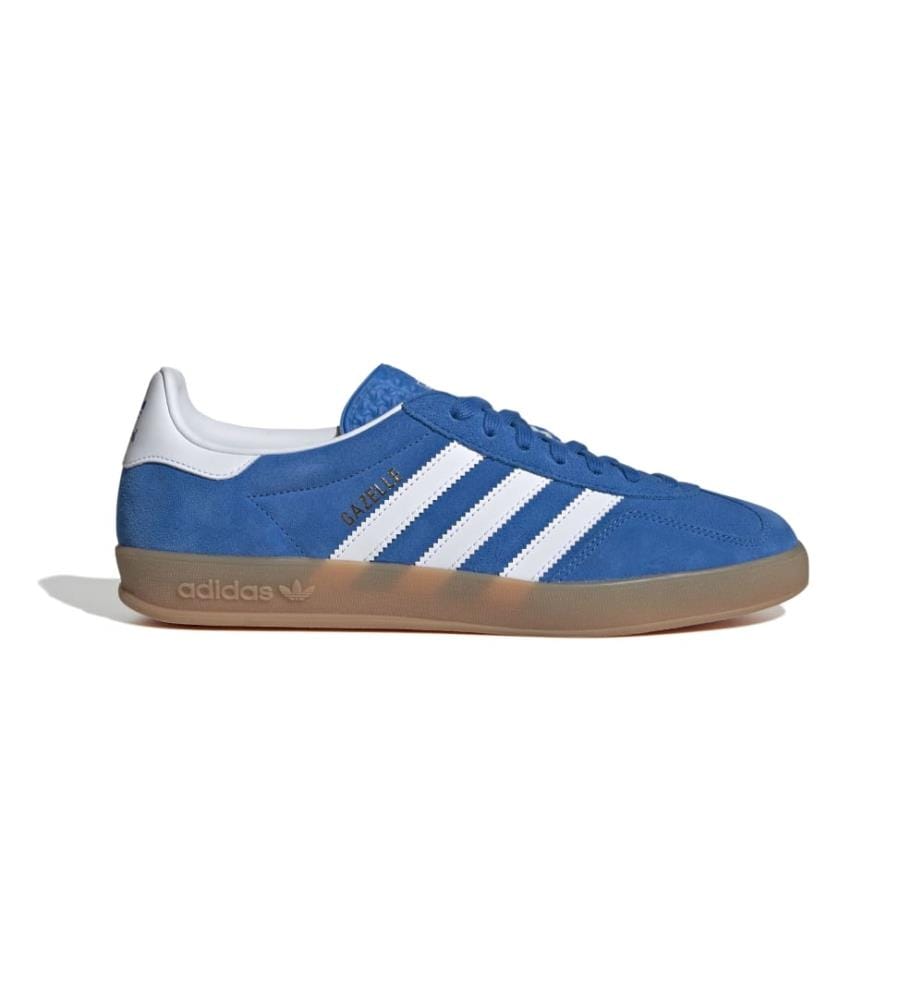 Baskets Gazelle Indoor - Bleu et Blanc