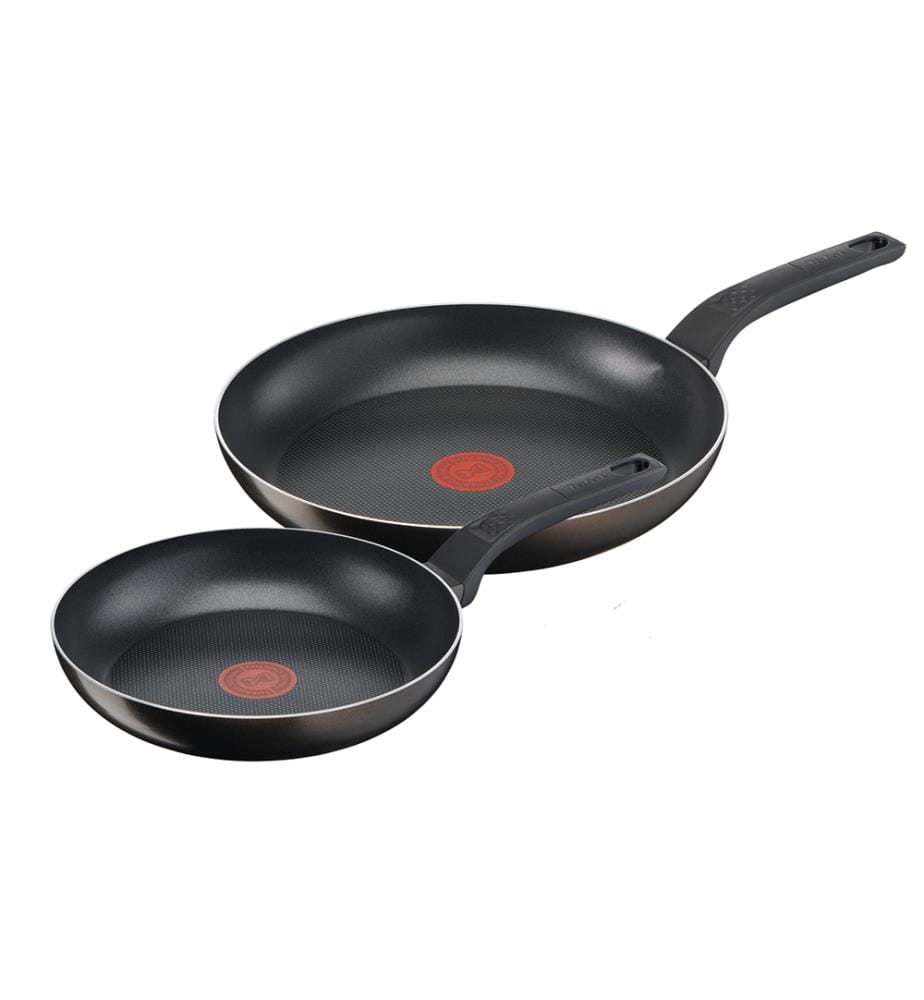 Set de Poêles Extra Cook & Clean 24/28 cm - Noir