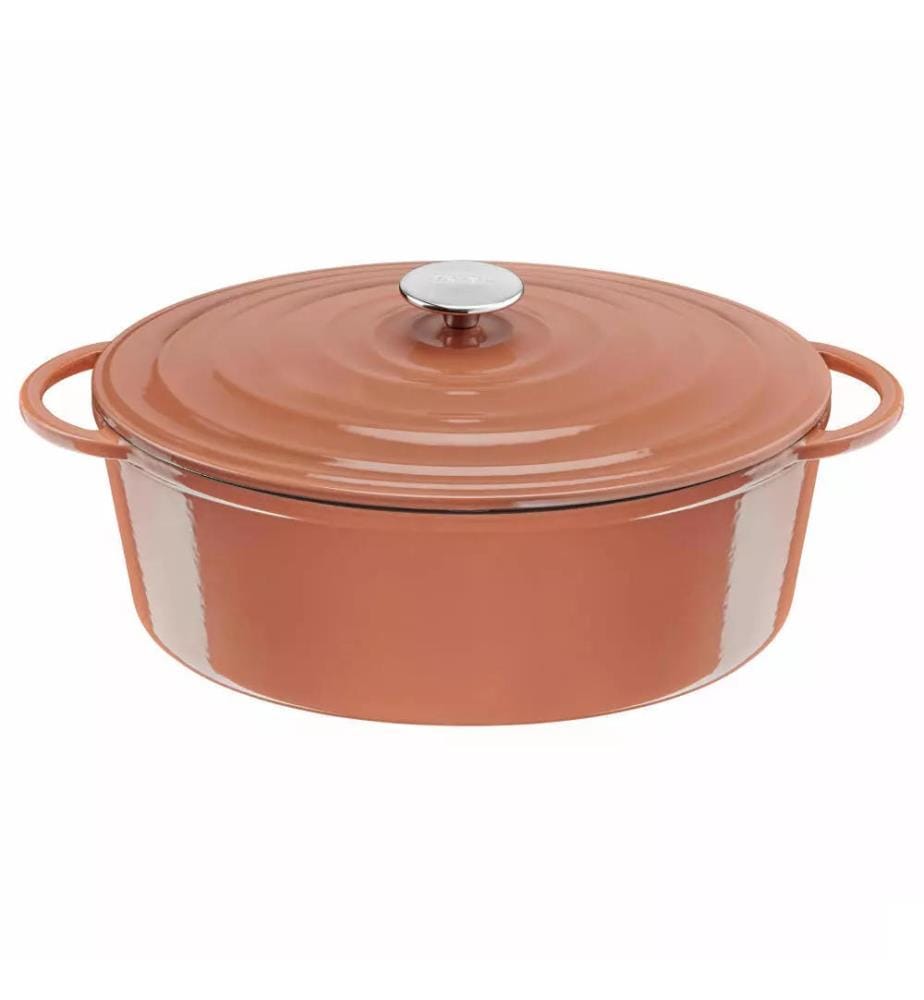 Cocotte ovale 34 x 26 cm – Terre cuite