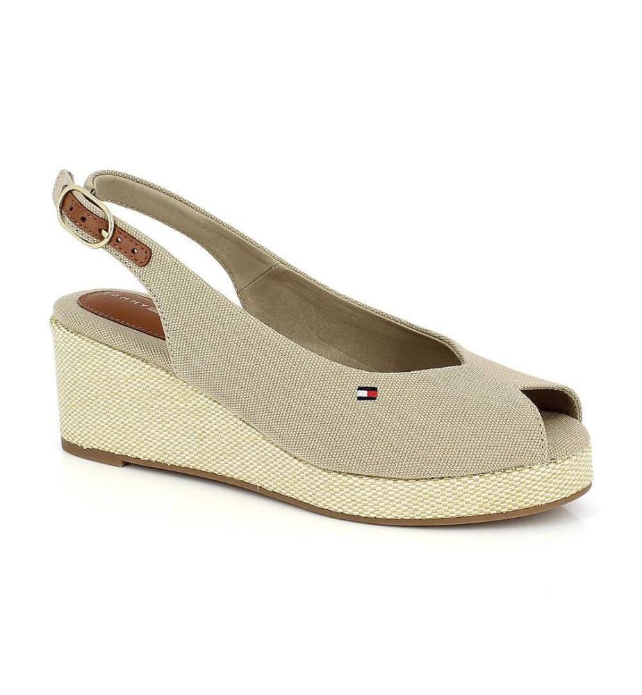 Sandales Compensées - Sable