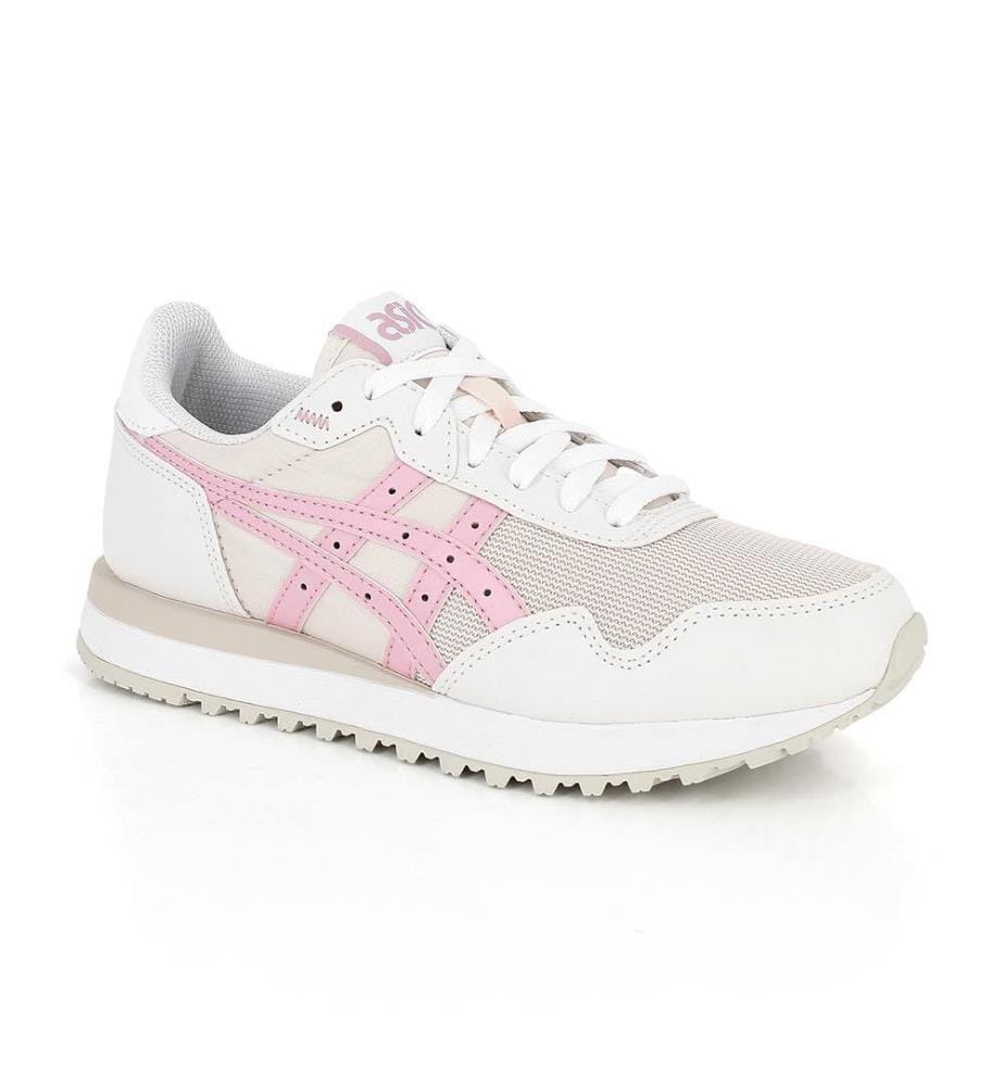 Baskets Tiger Runner II - Blanc et Rose