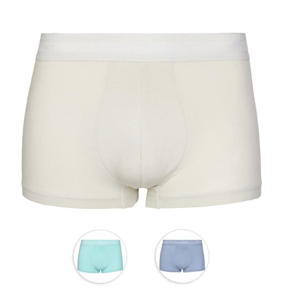 Pack de 3 Boxers Low Rise Trunks Cotton Stretch