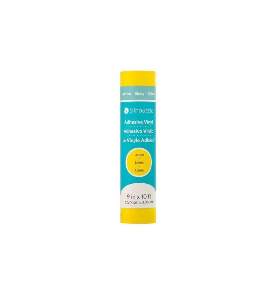 SILHOUETTE - Film de vinyle Glossy 22.9 cm Jaune clair