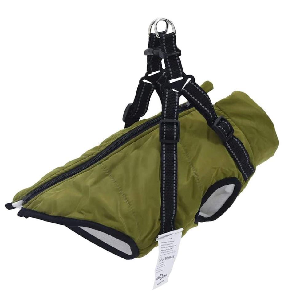 Manteau pour chiens avec harnais imperméable réfléchissant L28